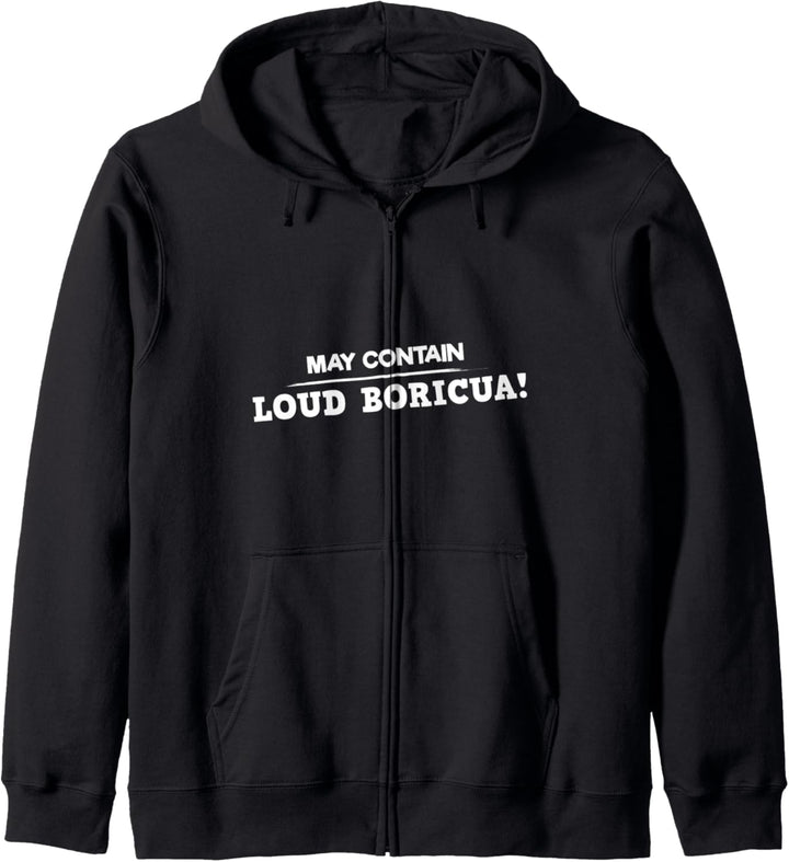 May Contain Loud Boricua Kapuzenjacke