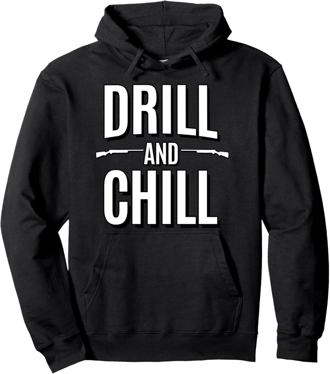 Lustiges Bohrgerät-Team Drill und kühle Pullover Hoodie