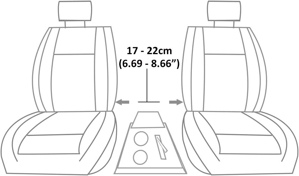Universal Auto Armlehne Armlehne Mittelkonsole Aufbewahrungsbox Kunstleder Carbon