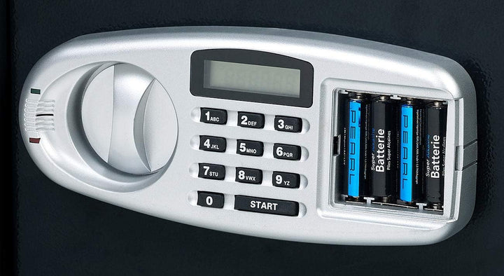 Xcase Tresore: Grosser-Stahlsafe mit digitalem Code-Schloss und LCD-Display, 50 Liter (Wandtresor, W