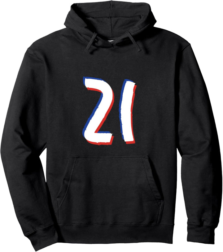 Flagge Chile Pullover Hoodie