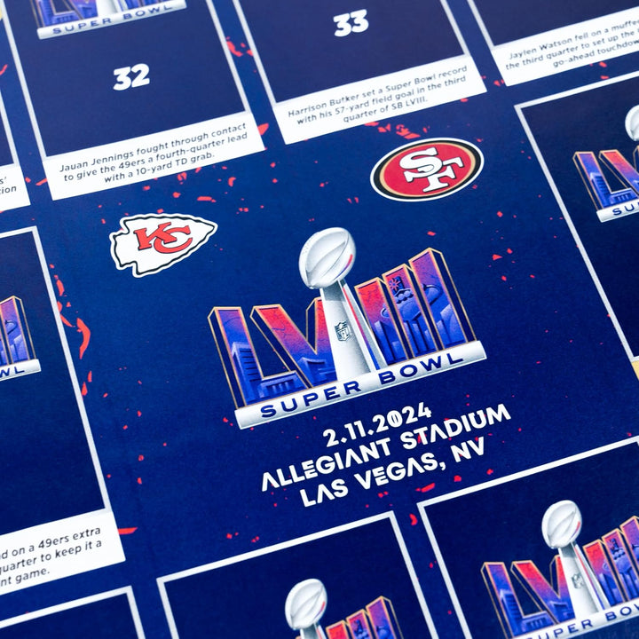 Panini 2024 NFL Sticker &amp; Card Collection Display (50 Tütchen)