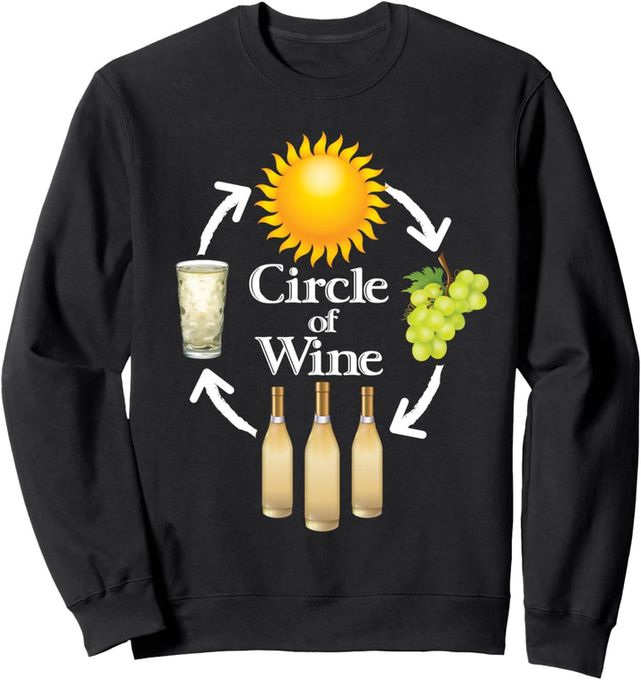 Circle of Wine Pfalz Palz Pfälzer Dialekt Weinschorle Woi Sweatshirt