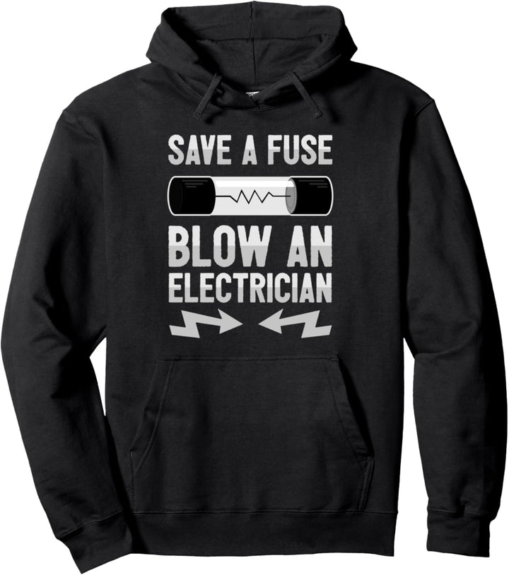 Elektriker Pullover Hoodie