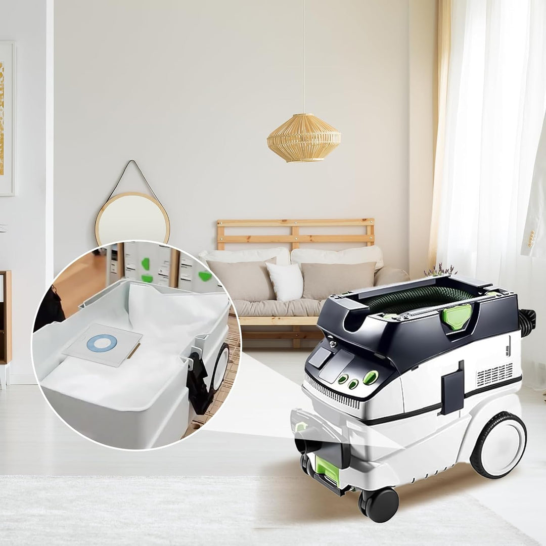 Staubsaugerbeutel für Festool CT 26 / CTM 26 E/CTL 26 E CLEANTEC Serie，Staubsauger für Festool 49618