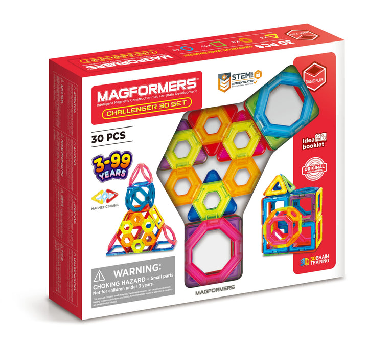 MAGFORMERS Challanger 30 Set, [Multiple]