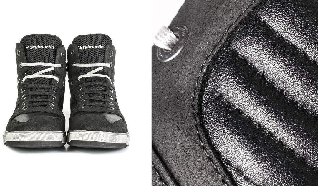 STYLMARTIN Atom Unisex High-Top 39 EU Schwarz, 39 EU Schwarz