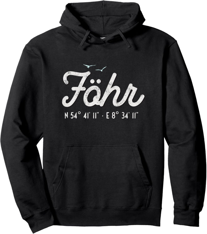 Wattenmeer Nordsee Urlaub auf der Insel Föhr Pullover Hoodie