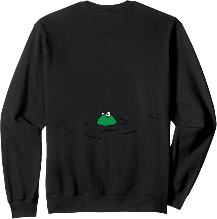 Lustiger versteckter Frosch Sweatshirt