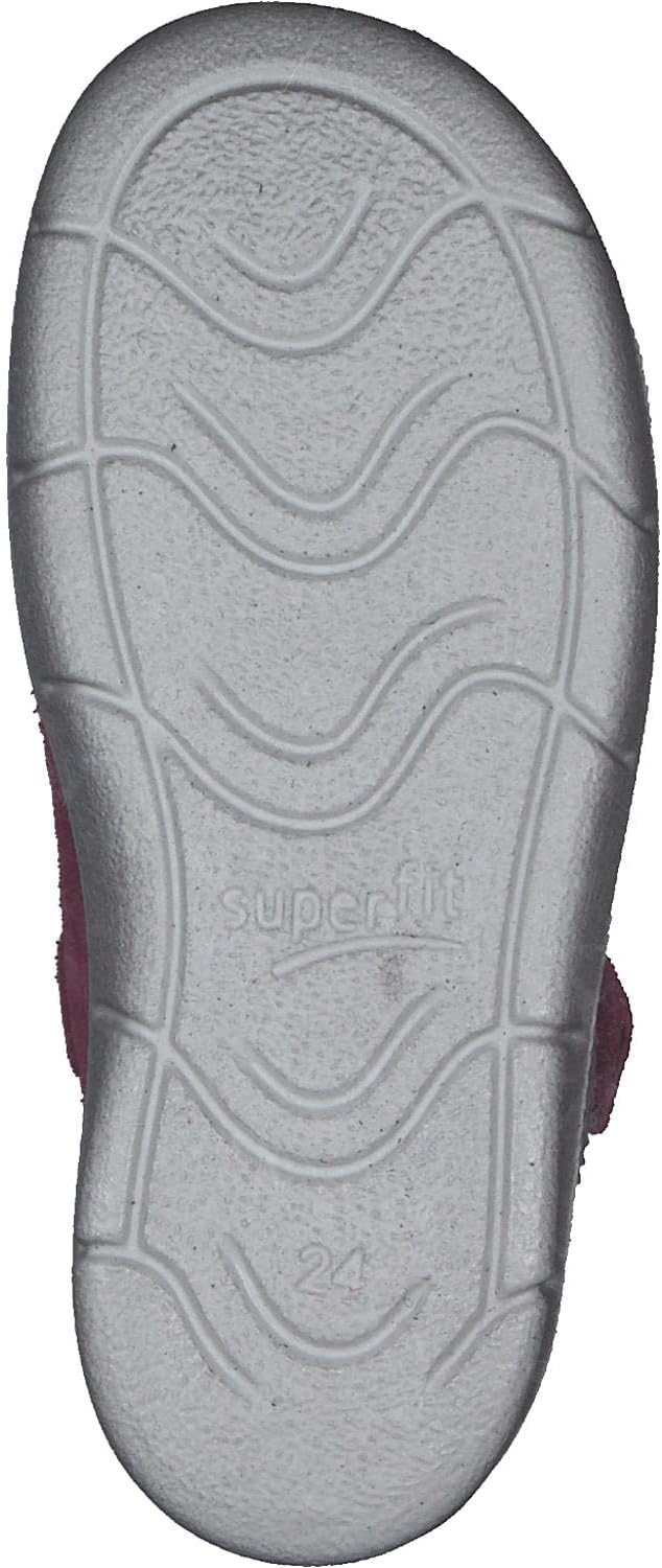 Superfit Mädchen UlliLauflernschuhe 21 EU Rot Hellgrau 5000, 21 EU Rot Hellgrau 5000