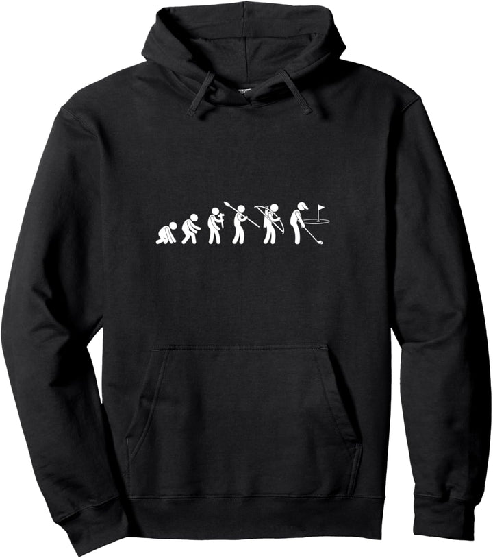 Evolution Golf, Golfen, Golfer - Lustiges Evolution T-Shirt Pullover Hoodie