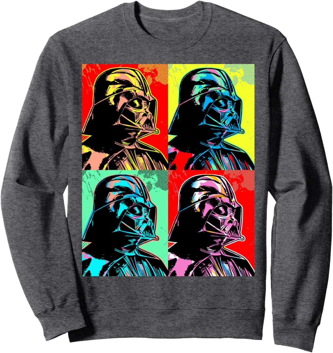 Star Wars Darth Vader Colorful Portrait Panel Box Sweatshirt