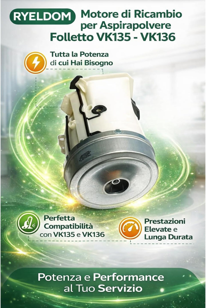 Motor für Staubsauger Kobold VK135 - VK135