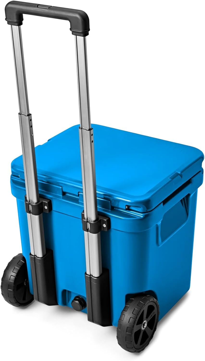 YETI Roadie 48 Rollkühler mit einziehbarem Periskopgriff Big Wave Blue, Big Wave Blue