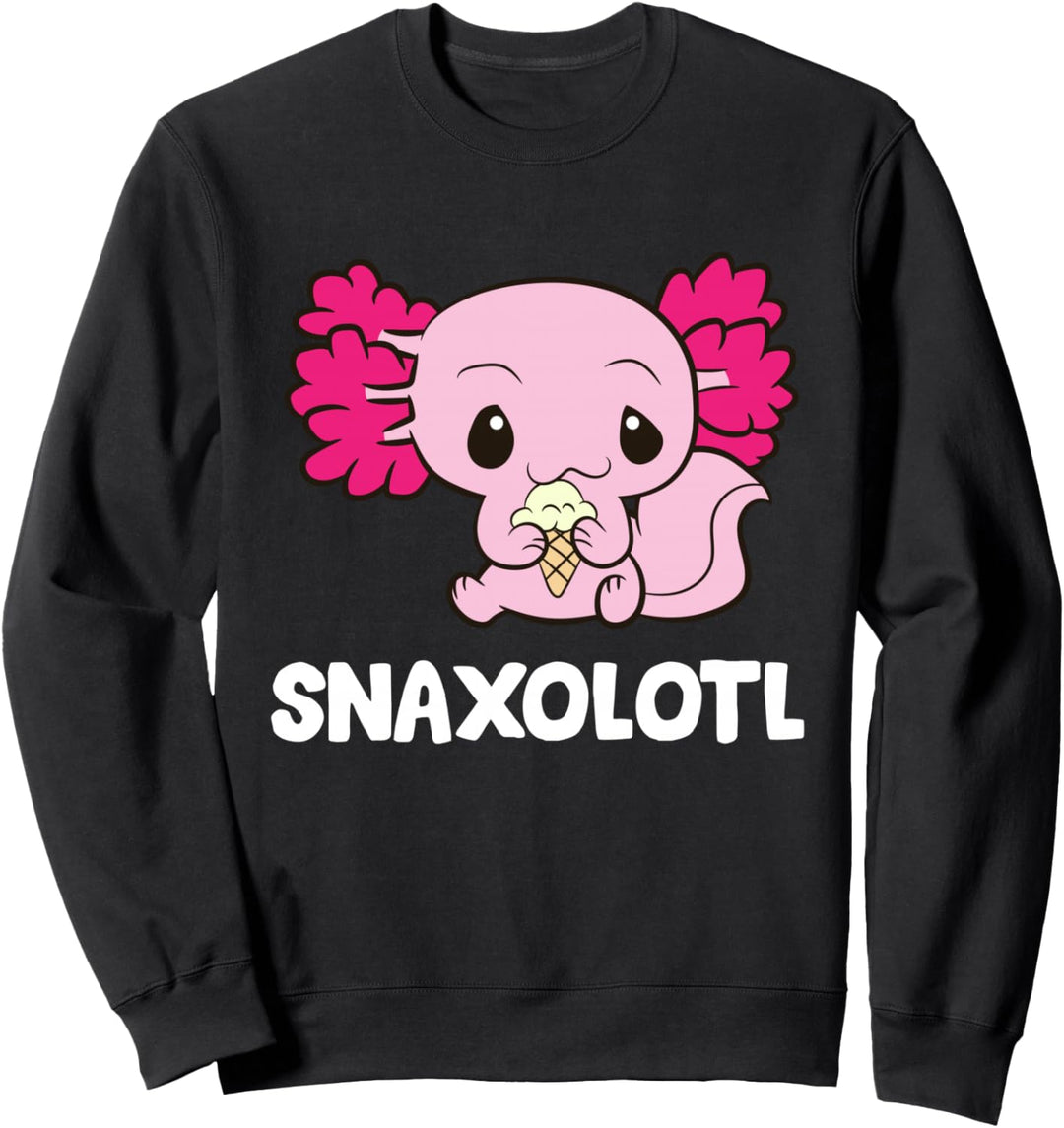 Axolotl Eiscreme Snaxolotl Sweatshirt