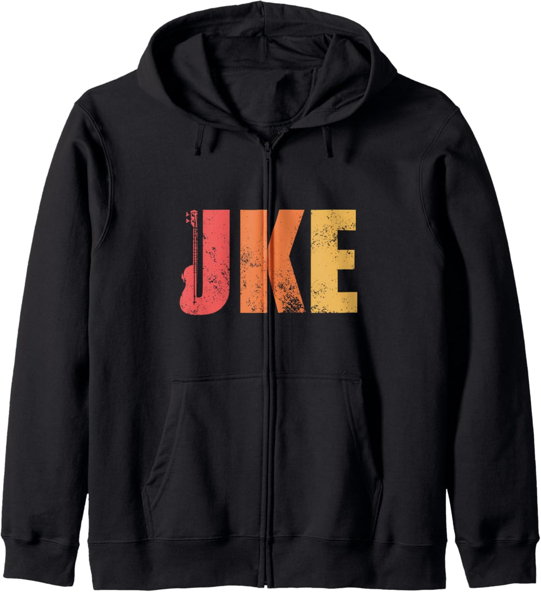 Great Uke Pineapple Ukulele Music Lover Abstract Gift Kapuzenjacke