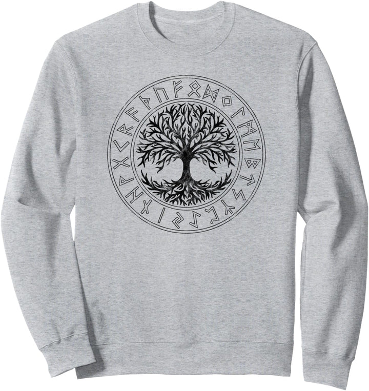 Baum des Lebens, Runen Kreis, Keltischer Lebensbaum, viking Sweatshirt
