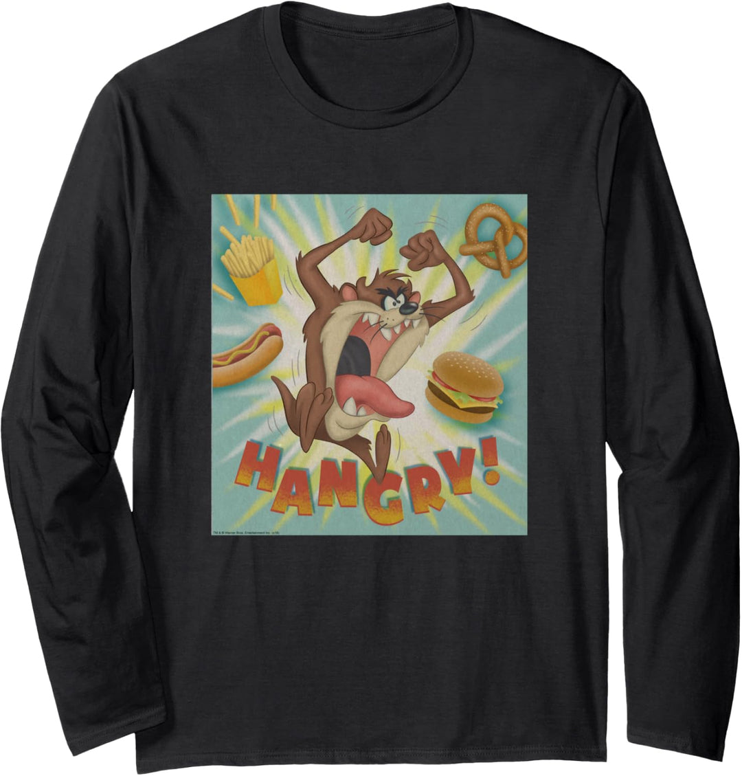 Looney Tunes Taz Hangry Langarmshirt