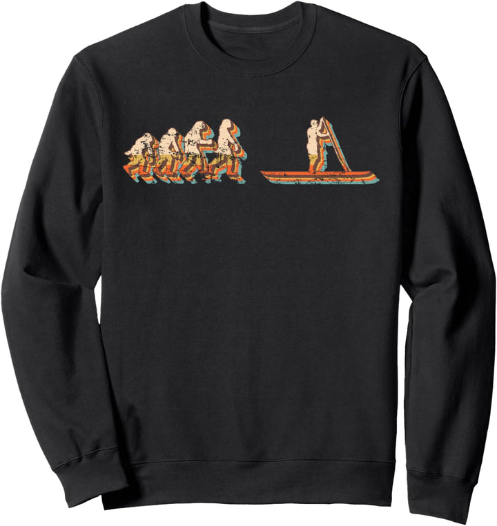SUP Vintage Gift Stand Up Paddling Sweatshirt