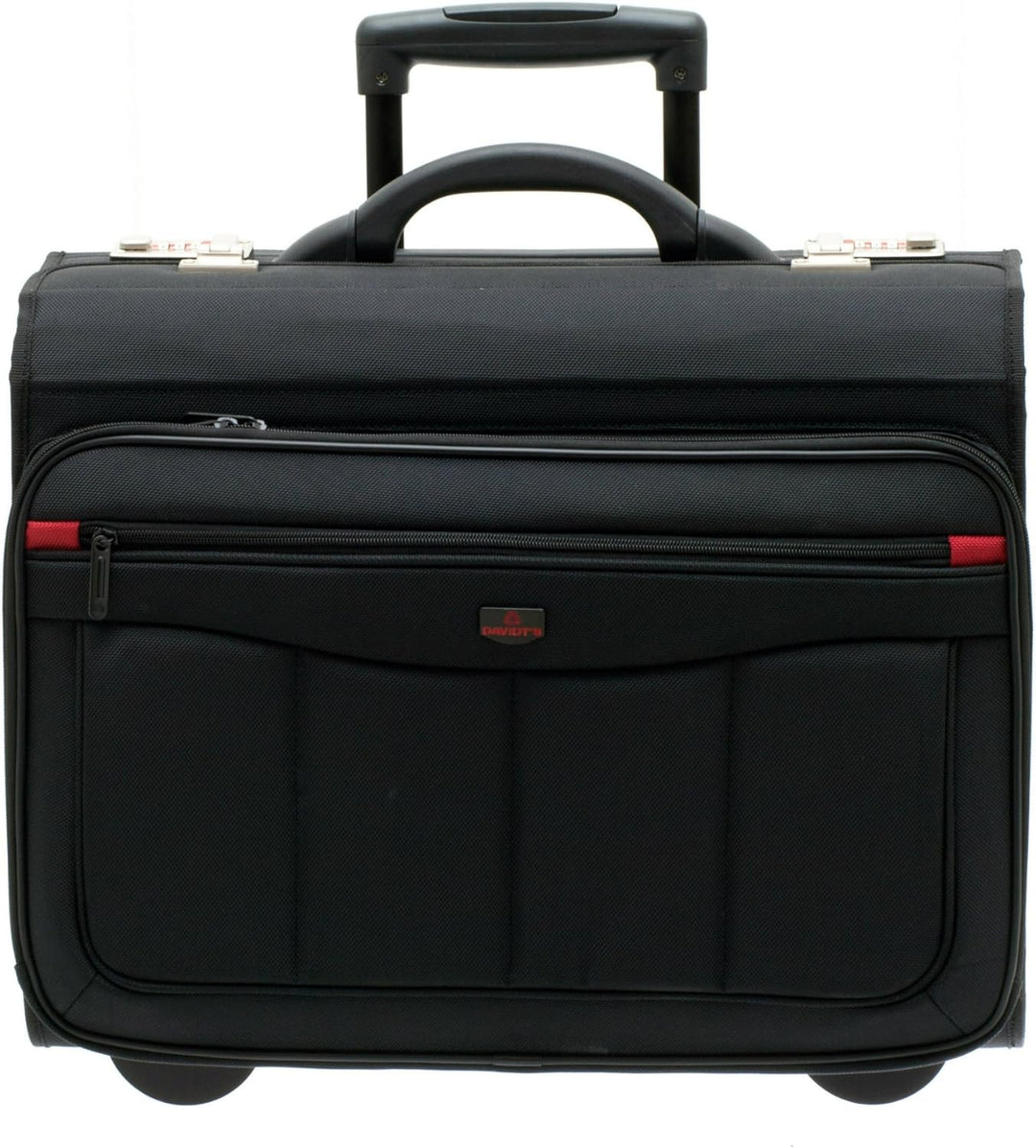 Aktenkoffer Pilotenkoffer Laptop Trolley Schwarz 47 cm Davidts