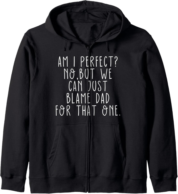 Bin ich perfekt? Nein. Lustige Sarkasmus-Geschenke Der Kapuzenjacke