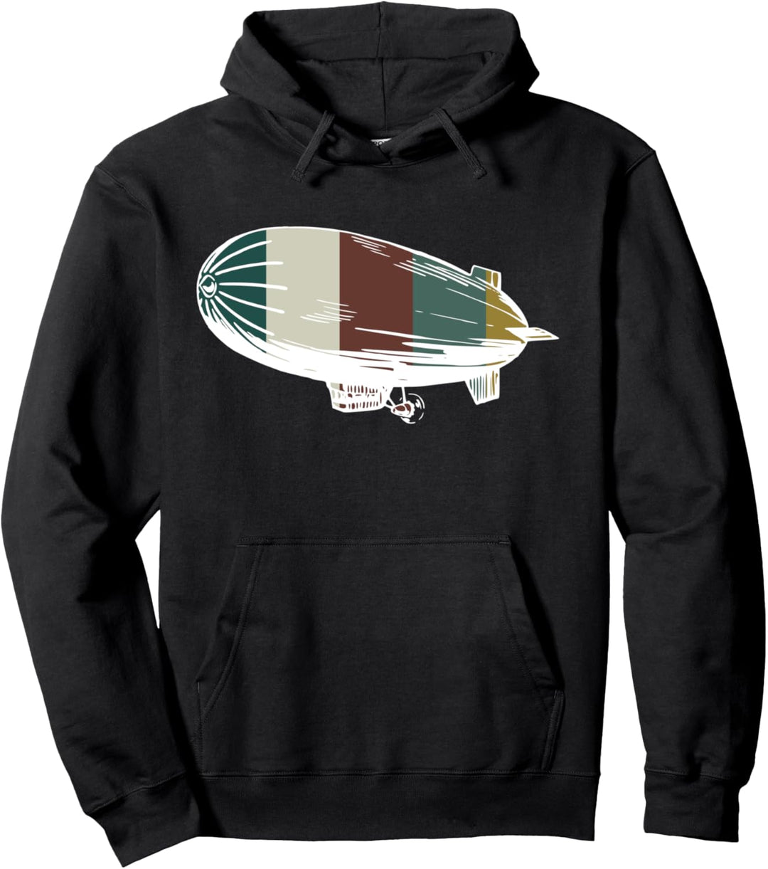Retro Luftschiff - Vintage Luftschiff / für Flugze Pullover Hoodie