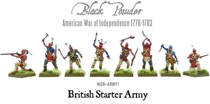 Black Powder AWI British Starter Army