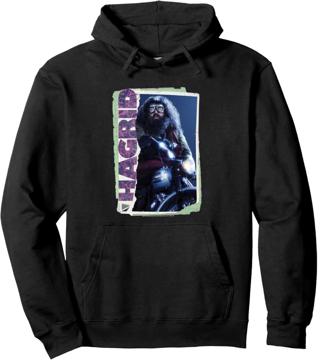 Harry Potter Rubeus Hagrid Photo Collage Pullover Hoodie