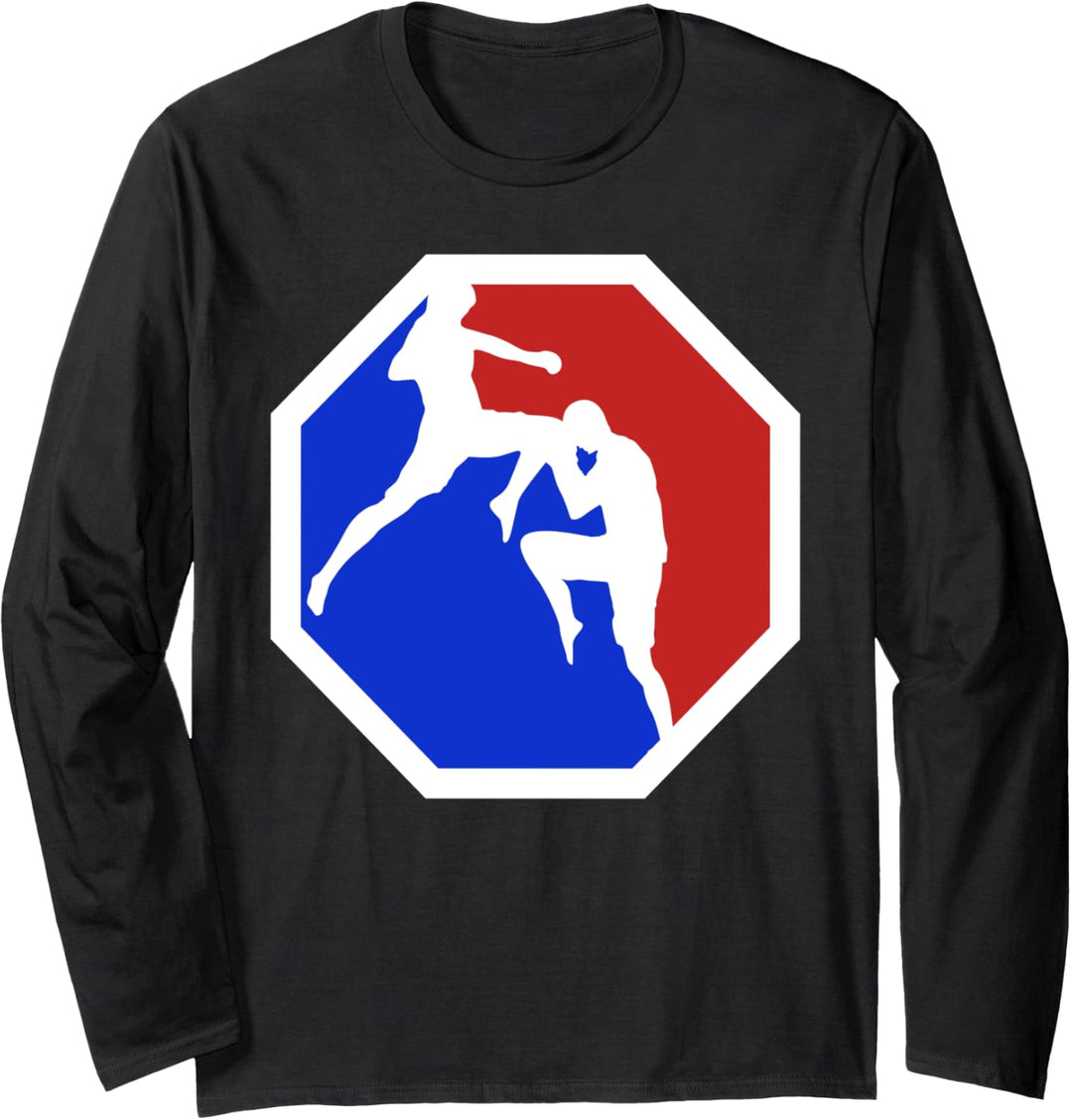 MMA - Mixed Martial Arts - Logo Langarmshirt