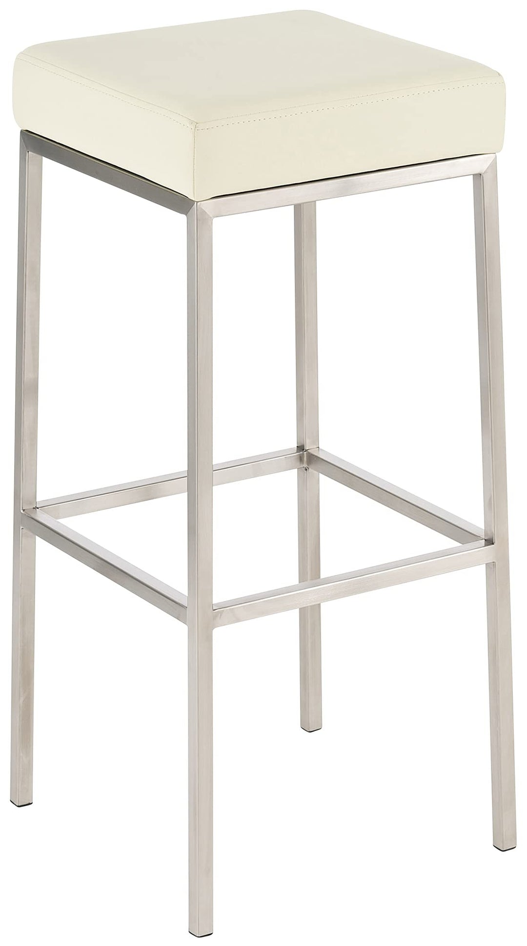 CLP Barhocker Montreal mit Kunstlederbezug I Thekenhocker mit Einer Sitzhöhe von 85 cm I erhältlich,