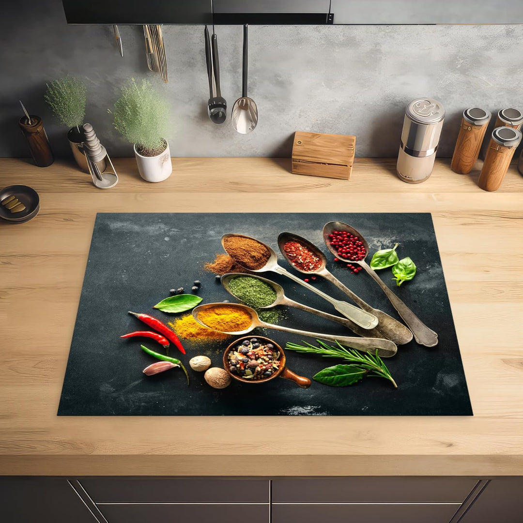 Herdabdeckplatte 75x52 cm Einteilig Abdeckplatten Cerankochfeld Abdeckung Ceranfeld Herdplattenabdec