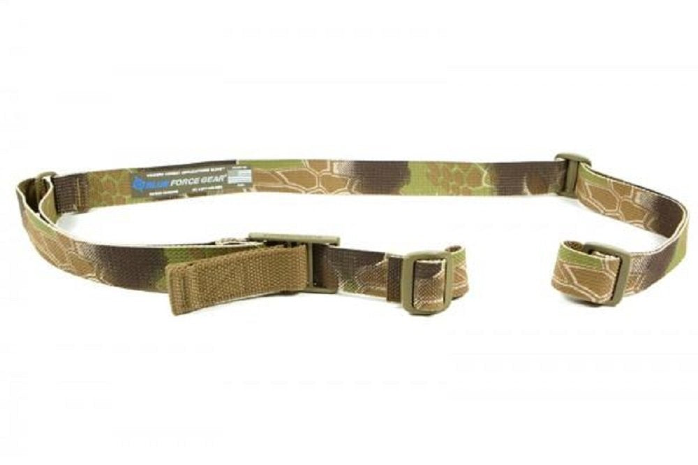 Blue Force Gear Vickers Combat Applications Schlingen, Nylon-Einsteller und Hardware Kryptek Highlan
