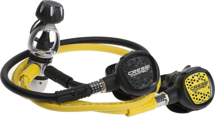Cressi Octopusse AC2 Compact + Octopus Xs Single INT, Single INT