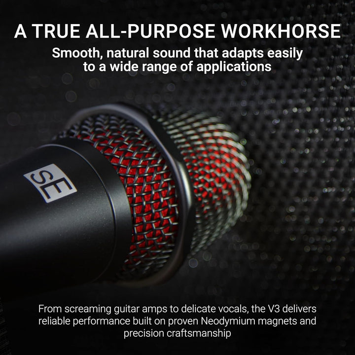 SE ELECTRONICS V3 Vocal Mic Mehrfarbig, Mehrfarbig
