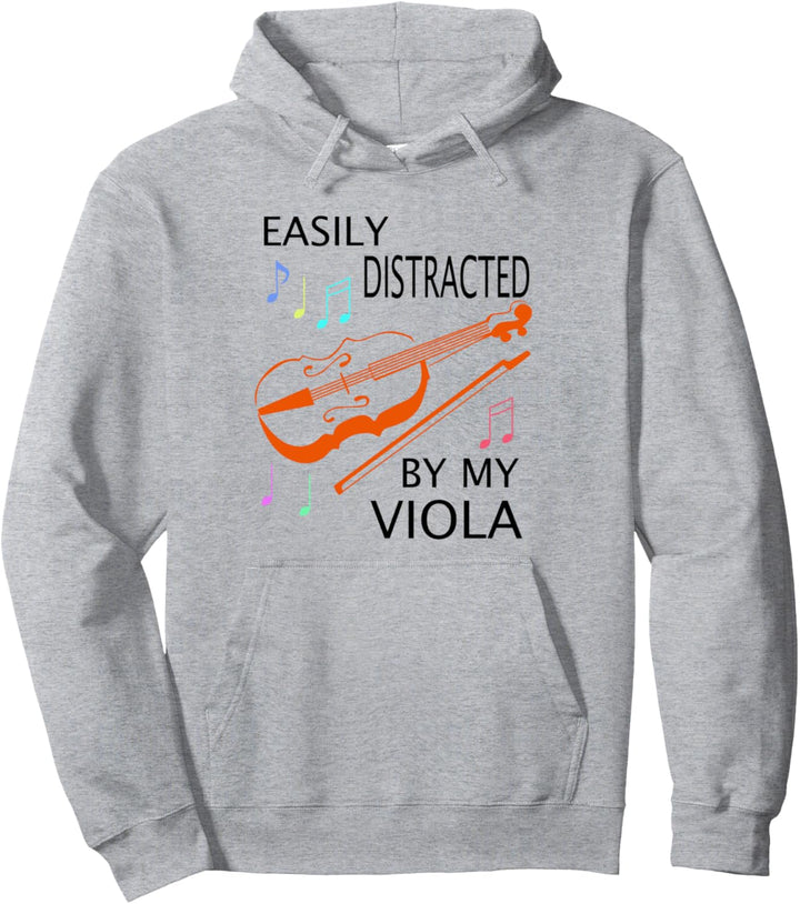 Musiker Musiknoten Bratschist Bratschist Spieler Pullover Hoodie