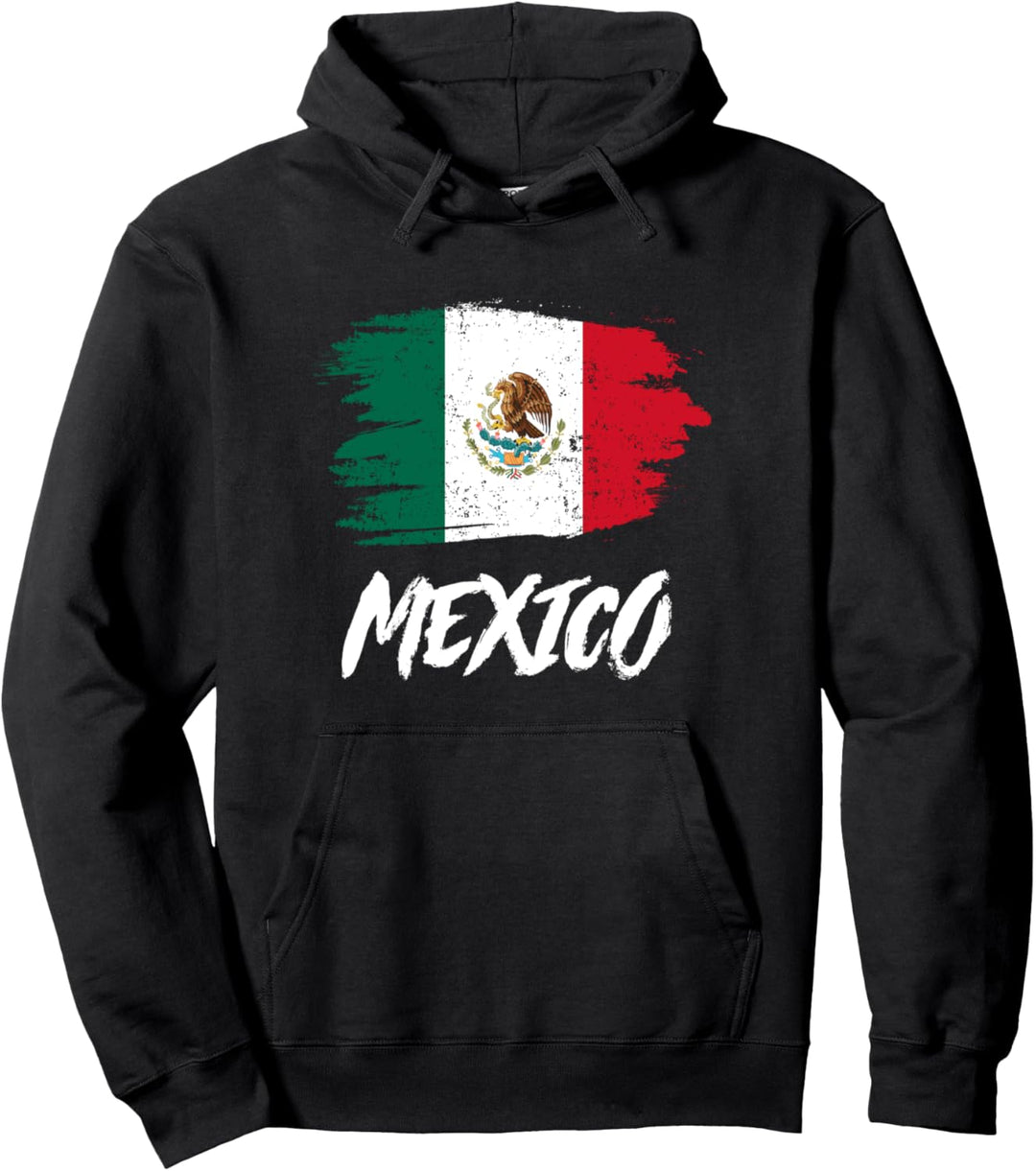 Mexico Flagge Mexiko Fahne Urlaub Geschenk Pullover Hoodie
