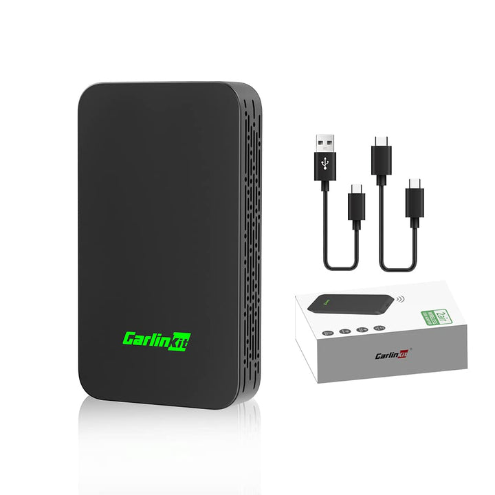 Carlinkit 5.0 Wireless Carplay und Wireless Android Auto 2air Adapter,2024 Upgrade 2 in 1 Wireless A