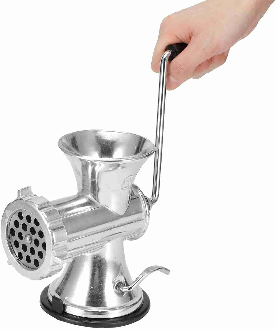 Fleischwolf Manuell, Aluminiumlegierung Fleischmühle Wurstfüllgerät Multifunktions Gemüseschredder H