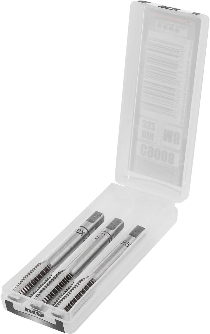 RICHMANN Gewindebohrer Set M16 x 2,0 / HSS-G (TOP), Si-Cr, 3-tlg. - Vorschneider, Mittelschneider, F