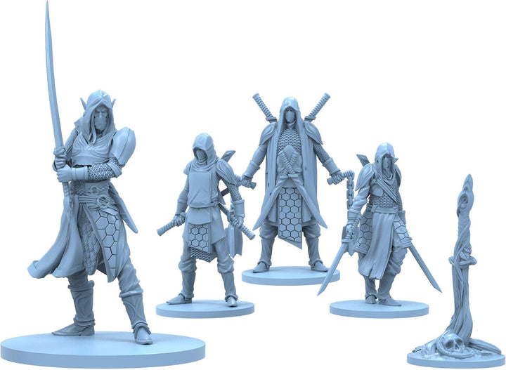 Steamforged Games SFGT-012 Godtear: The Borderlands Starter-Set Zubehör, Mehrfarbig Die Grenzgebiete