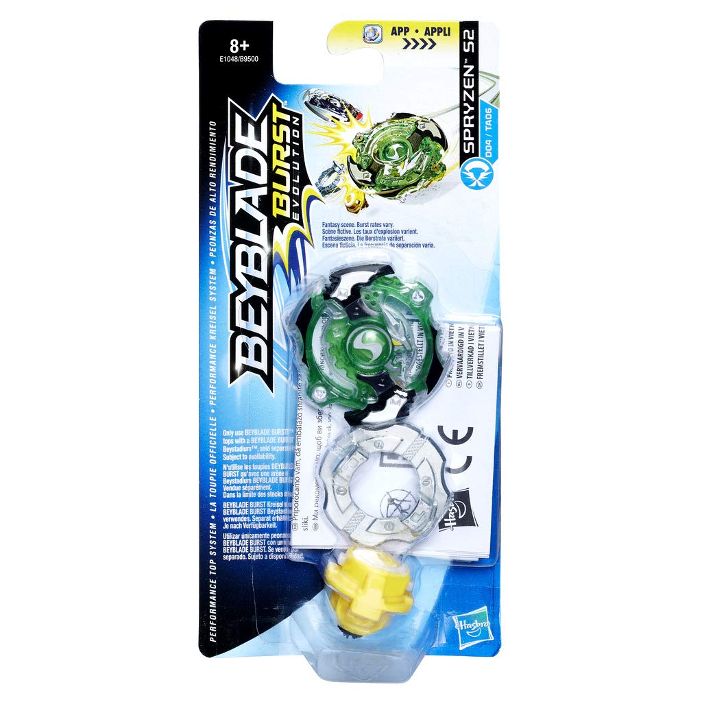 Hasbro Beyblade Burst Figuren Zubehör E1048 Spryzen S2, Spryzen S2