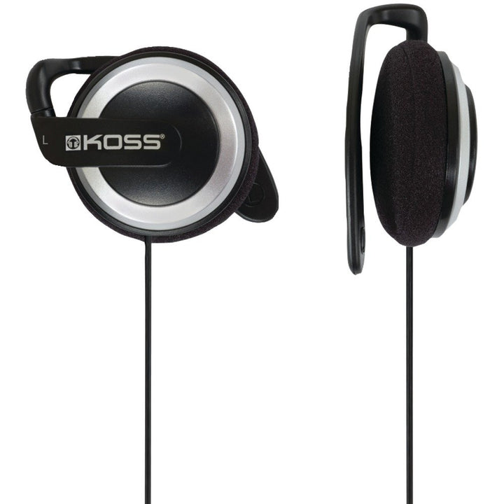 Koss KSC-21 Casque Clips Oreille Headset, Schwarz gepolstert oder starr, gepolstert oder starr