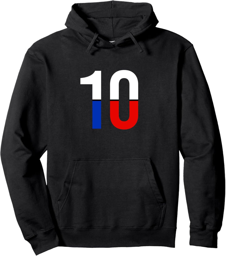 Flagge Chile Pullover Hoodie