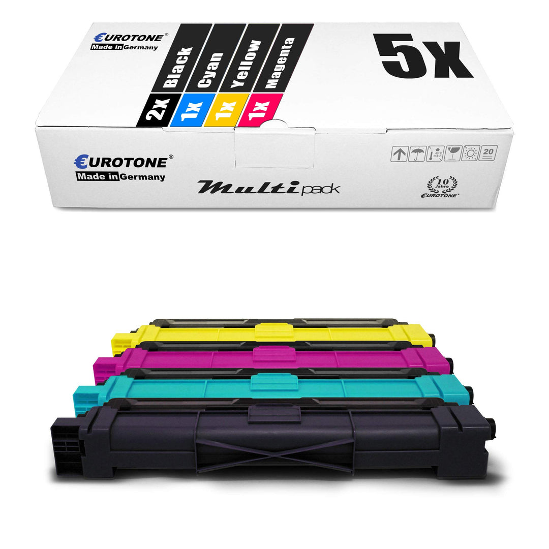 5X Müller Printware XXL Toner kompatibel für Brother MFC 9142 9332 9342 CDW CDN ersetzt TN-242/246 S