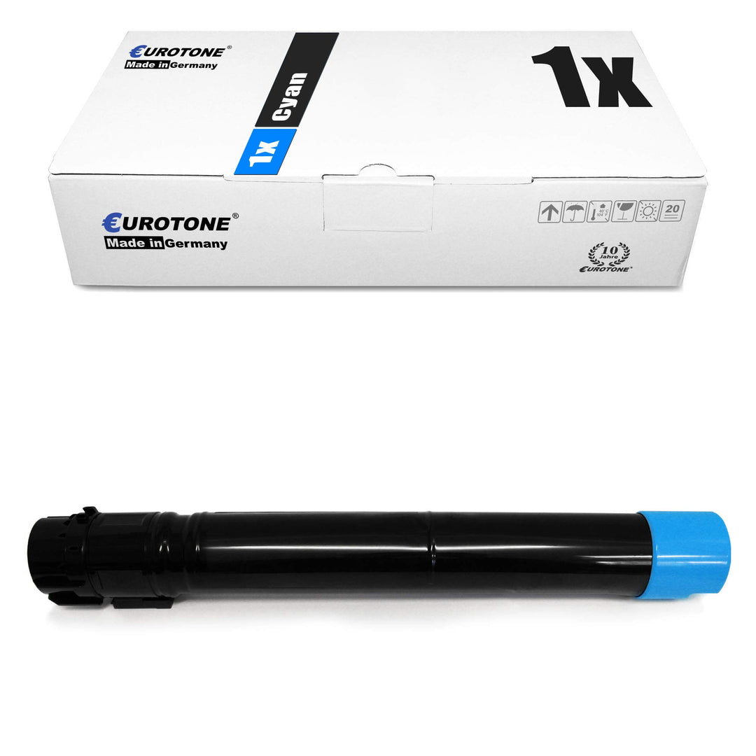 1x Müller Printware Toner für Lexmark X 950 952 954 DHE DE DTE ersetzt X950X2CG Cyan 1x Cyan, 1x Cya