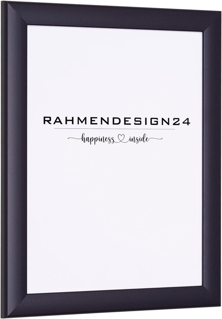 Rahmendesign24 Posterrahmen Fiona 60x60 Anthrazit Fotorahmen, Wechselrahmen, Bilderrahmen