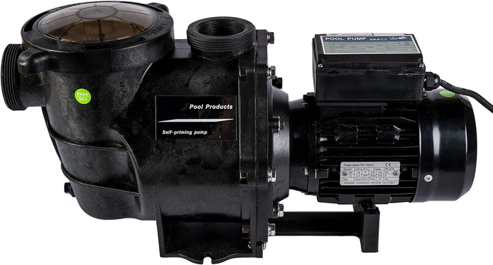 HST Profi Leis Poolpumpe 16 m3, 16020 Liter/Std, 600 W I Erweiterbare Filterpumpe mit geringer Energ
