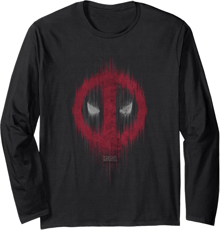 Marvel Deadpool Lines Langarmshirt