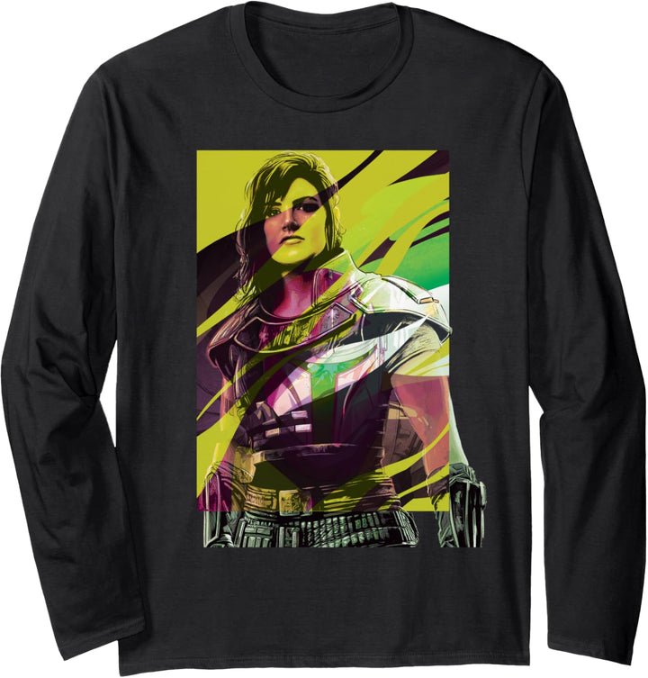 Star Wars The Mandalorian Cara Dune Langarmshirt