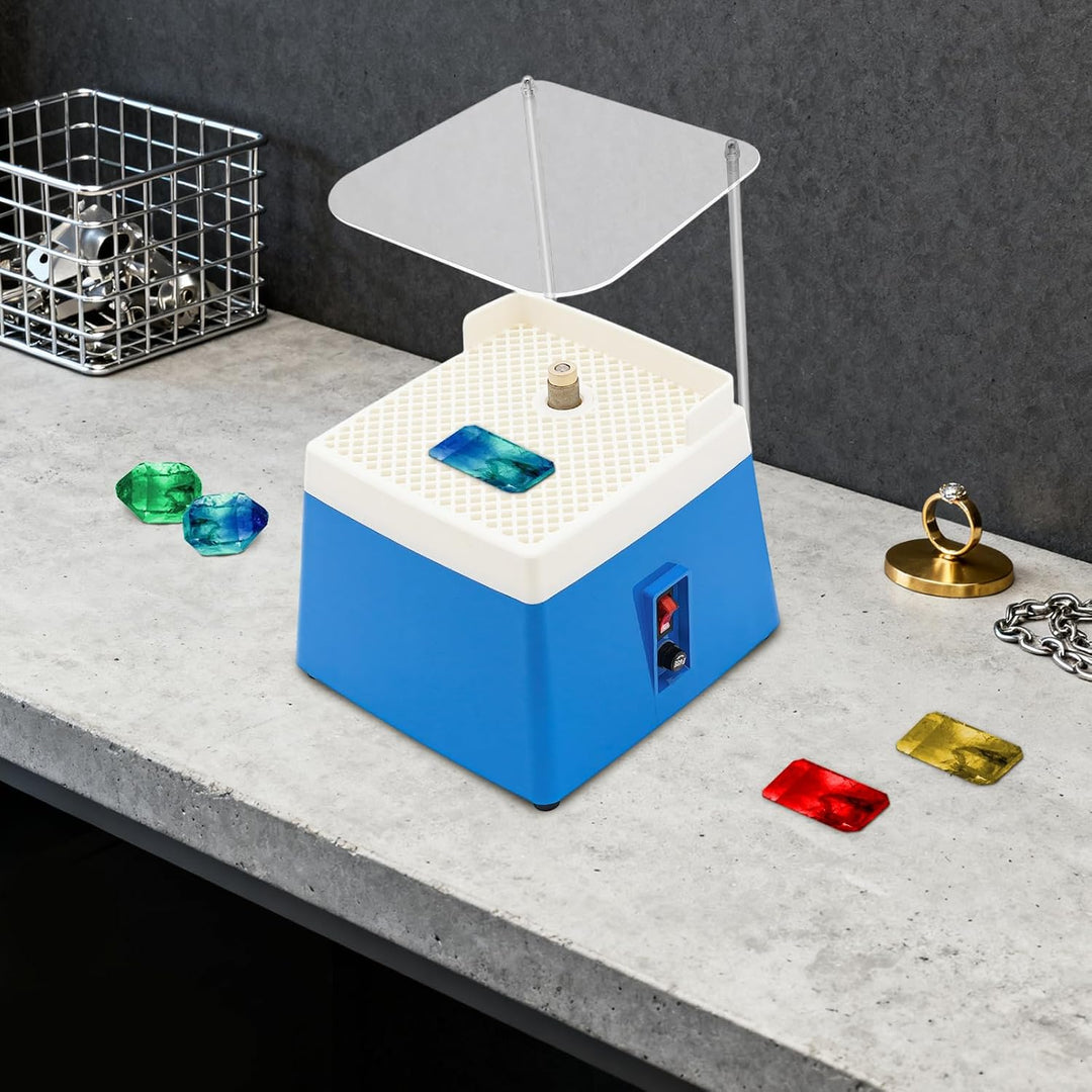 Glasschleifer 65W mit 4200rpm &amp; Wasserkühlung, Mini Buntglasschleifmaschine für Glas, Keramik &amp; Stei